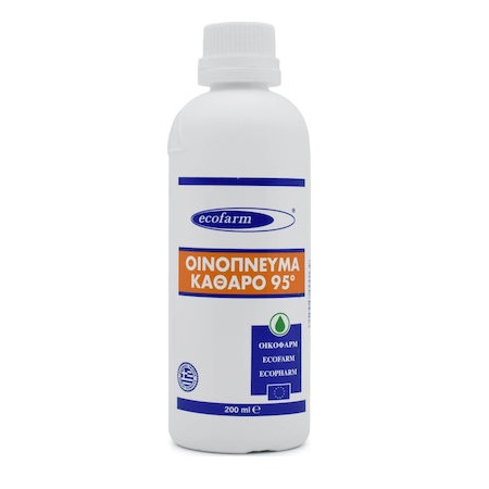 Ecofarm Οινόπνευμα Καθαρό 95˚ 200ml