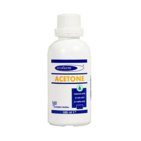 Ecofarm Acetone Καθαρό Ασετόν Νυχιών 100ml