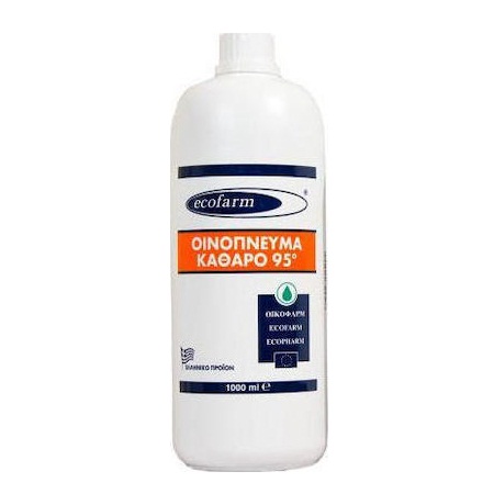 Ecofarm Οινόπνευμα Καθαρό 95 Βαθμών 1000ml