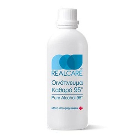 Real Care Οινόπνευμα Καθαρό 95% 150ml
