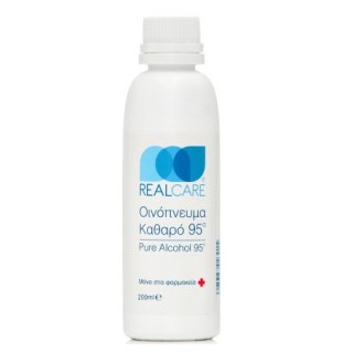 Real Care Οινόπνευμα Καθαρό 95% 200ml