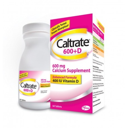 Caltrate Συμπλήρωμα Ασβεστίου με Βιταμίνη D 60 δισκία
