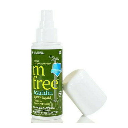 Benefit M-Free Icaridin Άοσμο Εντομοαπωθητικό Spray Κατάλληλο για Παιδιά 80ml
