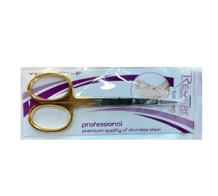 Reveri Stainless Steel Nail Scissors Curved Κυρτό Ψαλιδάκι Νυχιών 1 τεμάχιο