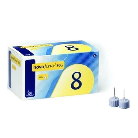 Novo Nordisk Novofine 30G Αποστειρωμένες Βελόνες 0,38x8mm 100 τεμάχια