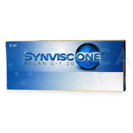 Synvisc Hylan G-F 20 για τη θεραπεία του πόνου στην οστεοαρθρίτιδα (ΟΑ) του γόνατος 1 σύριγγα x 6ml