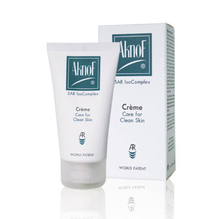 Inpa Aknof Creme Care For Clean Skin Κρέμα Προσώπου Για Την Αντιμετώπιση Της Λιπαρότητας & Των Συμπτωμάτων Της Ακμής 50ml