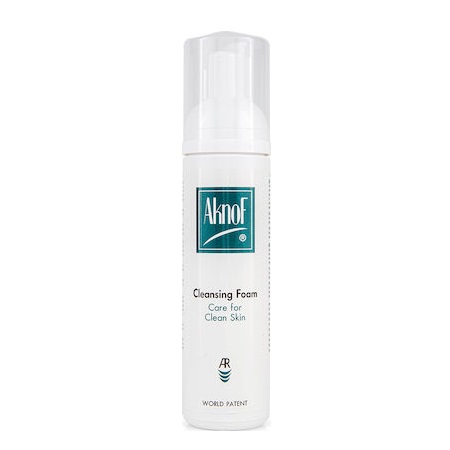 Aknof Cleansing Foam Αφρός Καθαρισμού για Λιπαρή Επιδερμία με Τάση Ακμής 200ml