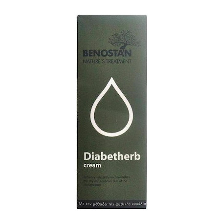 Benostan Diabetherb Cream Προληψη διαβητικων ελκων 125ml