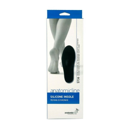 Anatomic Line 5738 Πέλμα σιλικόνης με υφασμάτινη επένδυση microfiber Μέγεθος XL