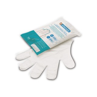 Alfashield Alfa Gloves Γάντια από Πολυαιθυλένιο Υψηλής Πυκνότητας Μέγεθος Medium 100 τεμάχια