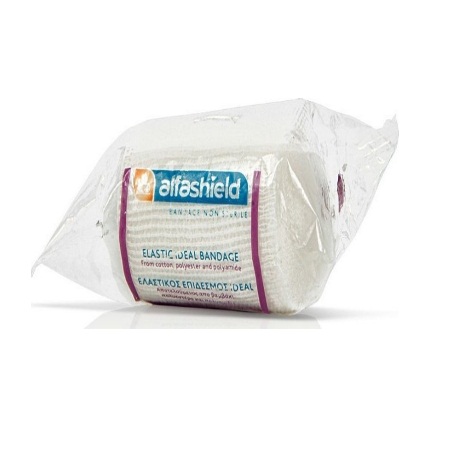 Alfashield Elastic Ideal Bandage Ελαστικός Επίδεσμος 10cm X 4.5m 1 Τεμάχιο