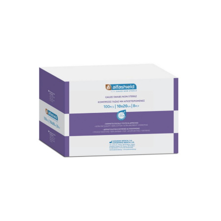 Karabinis Medical Μη Αποστειρωμένες Γάζες Υδρόφιλη 20x10cm 100 τεμάχια