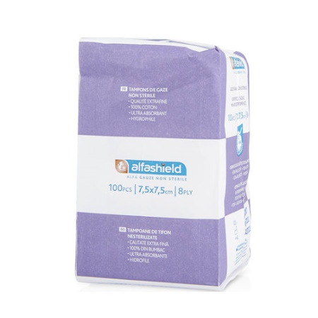 Karabinis Medical 8ply Μη Αποστειρωμένες Γάζες 7.5x7.5cm 100 τεμάχια
