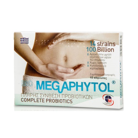 Medichrom Bio Megaphytol Πλήρης Σύνθεση Προβιοτικών 15 κάψουλες