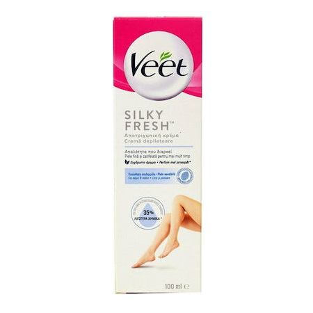 Veet Silky Fresh Αποτριχωτική Κρέμα Για Ευαίσθητες Επιδερμίδες 100ml