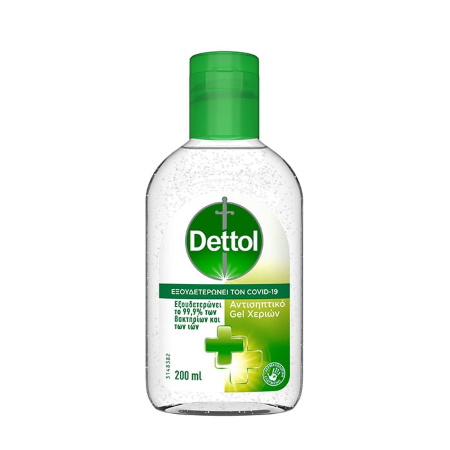 Dettol Αντισηπτικό Υγρό Gel για τα Χέρια 200ml