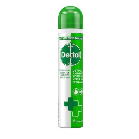 Dettol Αντισηπτικό Spray για Χέρια και Επιφάνειες 2 σε 1 90ml