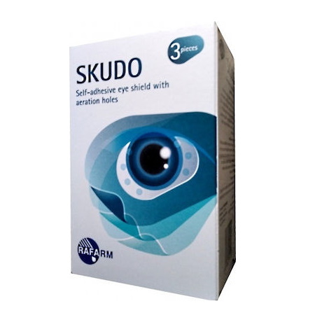 Rafarm Skudo Self-Adhesive Eye Shield with Aeration Holes Οφθαλμικά Επιθέματα 3 τεμάχια