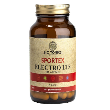 Bio Tonics Sportex Electro LTS 440mg Συμπλήρωμα Διατροφής Για Ενυδάτωση & Αποκατάσταση 60 Κάψουλες