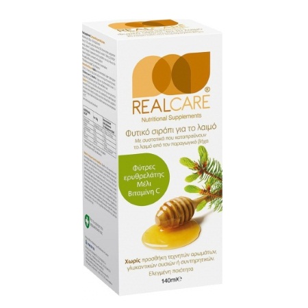 Real Care Φυτικό Σιρόπι για Παραγωγικό Βήχα 200ml