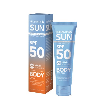 Helenvita Sun Body Cream SPF50+ Αντιηλιακή Κρέμα Σώματος με Υψηλό Δείκτη Προστασίας 150ml