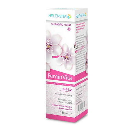 Helenvita Feminvita Cleansing Foam Αφρός καθαρισμού ευαίσθητης περιοχής 150ml