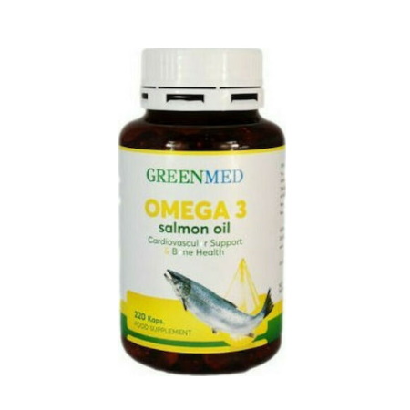 GreenMed Omega 3 Λάδι Σολομού 220 κάψουλες