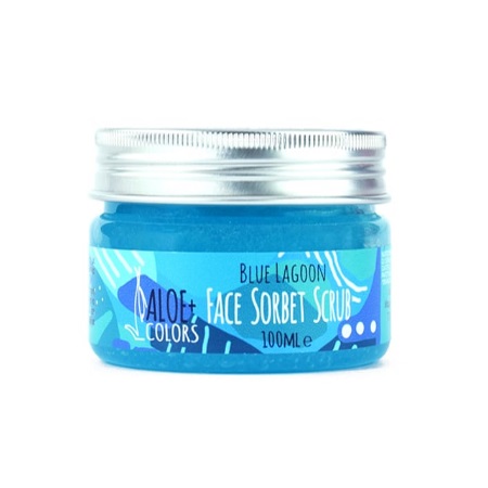Aloe+ Colors Sorbet Blue Lagoon Scrub Απαλό Απολεπιστικό Προσώπου & Σώματος με Άρωμα Κοκτέιλ 100ml
