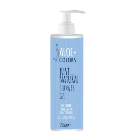 Aloe+ Colors Shower Gel Just Natural Αφρόλουτρο με Υπέροχο Άρωμα Φρεσκάδας Για Καθημερινή Χρήση 250ml