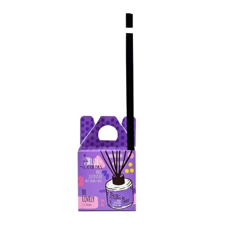 Aloe+ Colors Be Lovely Reed Diffuser Αρωματικό Χώρου με Άρωμα Καραμέλα-Πικραμύγδαλο 125ml