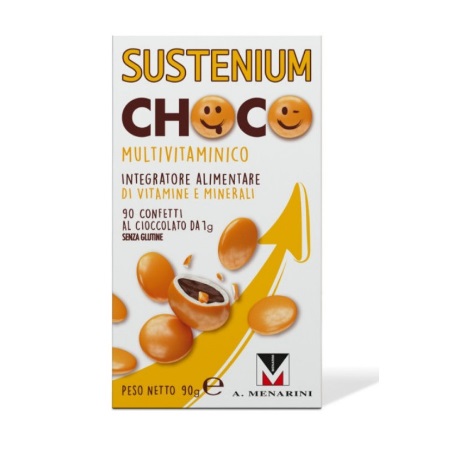 Menarini Sustenium Choco Multivitamin 90 Σοκολατένια Κουφετάκια