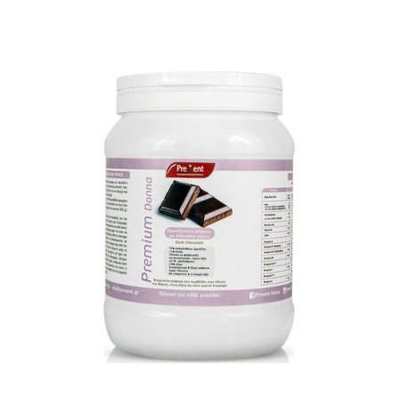 Prevent Premium Donna Πρωτεΐνούχο Ρόφημα με Σοκολάτα Υγείας 432gr