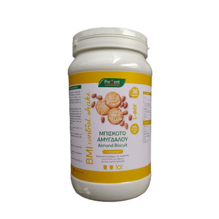 Prevent BMI Control Shake Συμπλήρωμα για Αδυνάτισμα 600gr Almond Biscuit