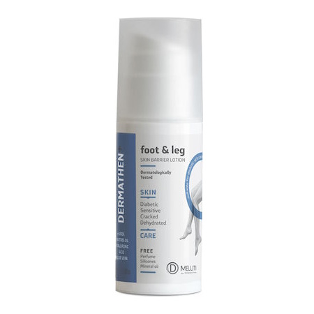 Dermathen Foot & Leg Skin Barrier Lotion Κρέμα για τη φροντίδα του Διαβητικού Ποδιού 100ml