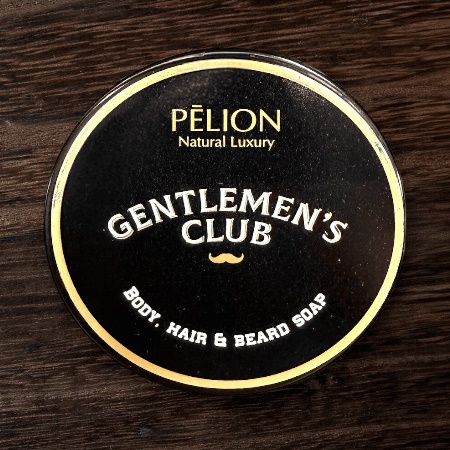 P for Pelion Gentlemen’s Club Soap Σαπούνι για Σώμα, Μαλλιά και Πρόσωπο 100gr
