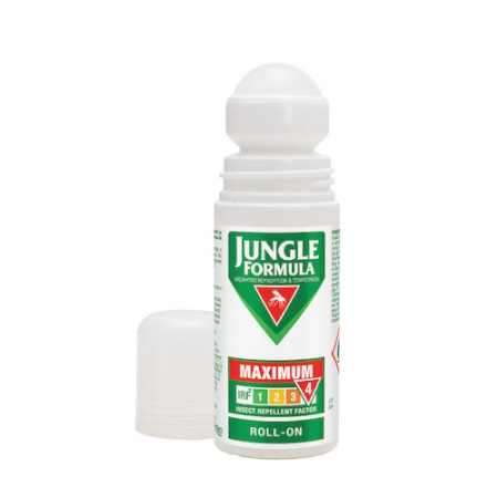 Omega Pharma Jungle Formula Maximum Εντομοαπωθητική Λοσιόν σε Roll On/Stick 50ml