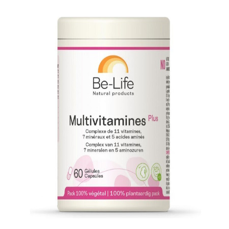 Be-Life Multivitamines Plus Σύμπλεγμα Βιταμινών, Μετάλλων και Αμινοξέων 60 Κάψουλες