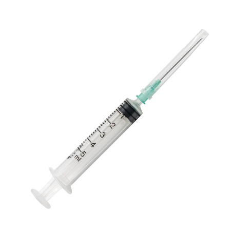 Nipro Σύριγγα με Βελόνα 5ml 21G 100 τεμάχια
