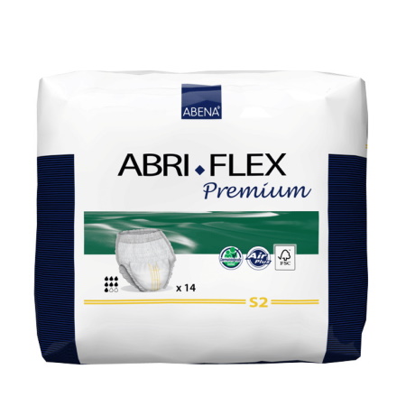 Abena Abri-Flex Premium Πάνες Ακράτειας Νύχτας S (60cm X 90cm) 14 τεμάχια