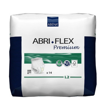 Abena Abri-Flex Premium Πάνες Ακράτειας Νύχτας L2 (100cm X 140cm) 14 τεμάχια