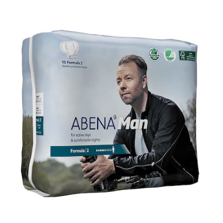 Abena Mam Αντρικό Επίθεμα Ακράτειας Formula 0 15 τεμάχια