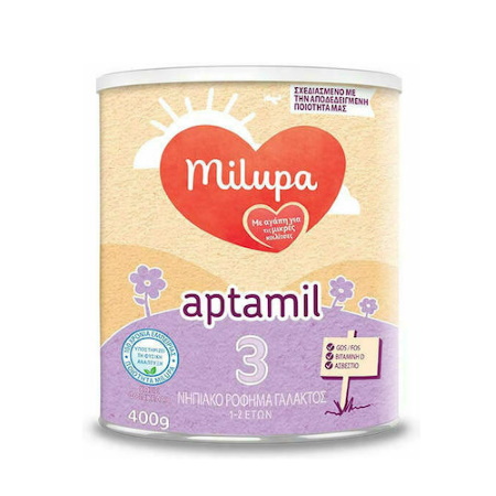 Milupa Aptamil 3 Γάλα για Βρέφη από 12+ 400gr