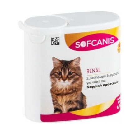 Sofcanis Renal Cat Συμπλήρωμα Διατροφής για Γάτες με Ευαισθησία στα Νεφρά 50 Δισκία