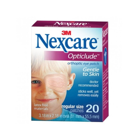 3M Opticlude Adults Eye Patch 5.7cm x 8.2cm 20 τεμάχια