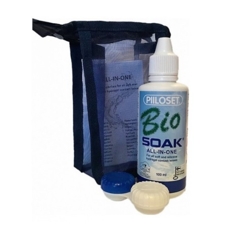 Piiloset BioSoak All In One Υγρό Φακών Επαφής 100ml