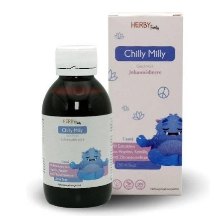 Herby Family Chilly Milly Παιδικό Συμπλήρωμα Διατροφής Για Ηρεμία & Χαλάρωση 150ml