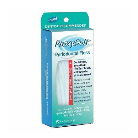 TePe ProxySoft Periodontal Floss Οδοντικό Νήμα 50 τεμάχια