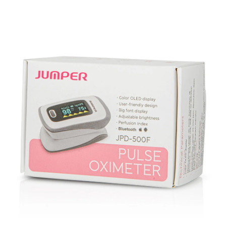 Jumper JPD-500F Παλμικό Οξύμετρο Δακτύλου