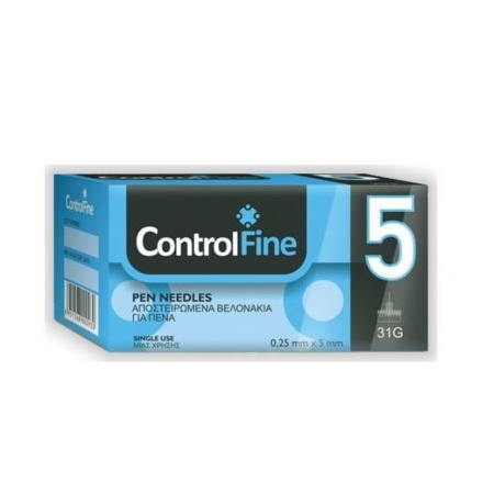 Controlfine 31G 5mm Αποστειρωμένα βελονάκια 50 τεμάχια